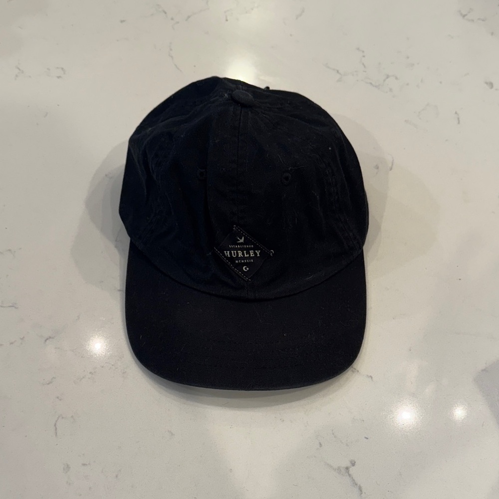 Hurley Caps in Black, Red, Light Blue, and Dark Blue - Picture 6 of 6